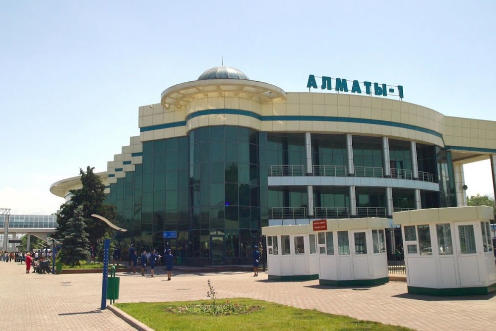 Вокзал  "Алматы-1". Фото с сайта railways.kz