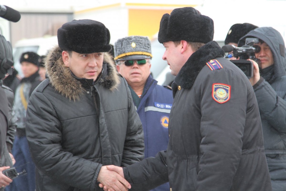  Вице-министр по чрезвычайным ситуациям Жанболат Смаилов. Фото ©Марат Абилов