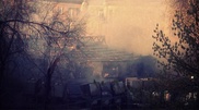 Два человека пострадали при пожаре возле гастронома "Столичный" в Алматы
