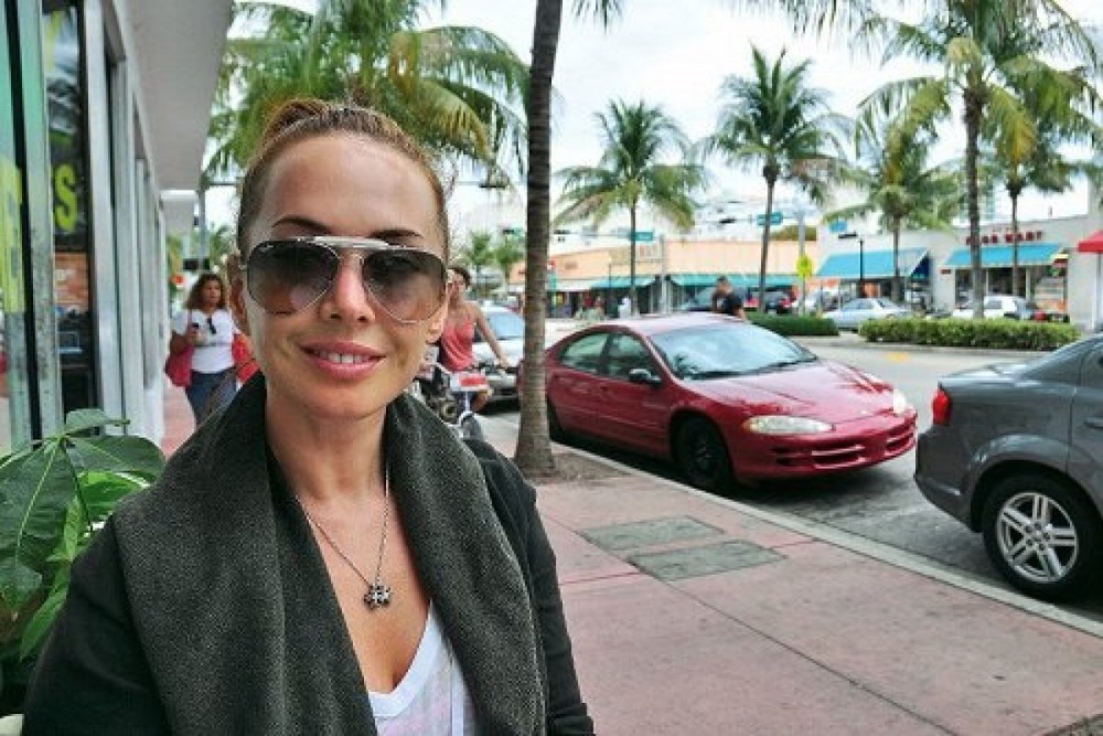 Жанна Фриске в Майами. Фото со странички певицы в социальной сети