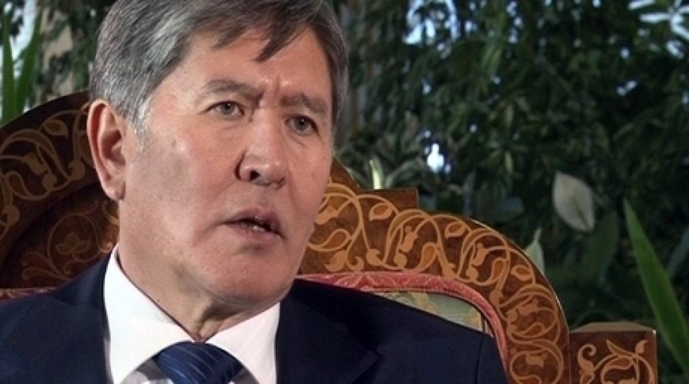 Президент Кыргызстана Алмазбек Аатамбаев. Фото из архива Tengrinews.kz