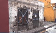 Осы свили семиметровое гнездо в заброшенном доме в Испании