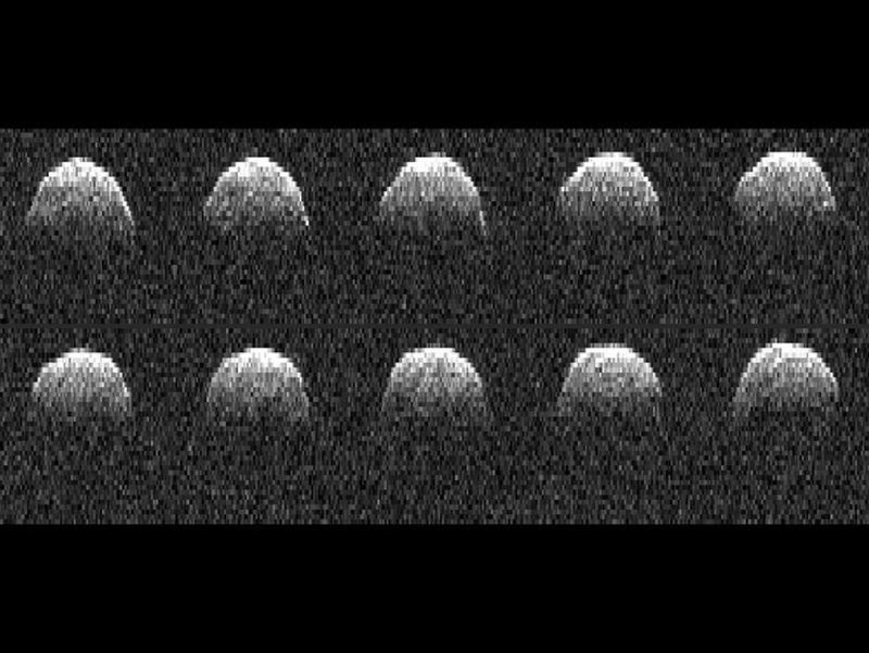 Радиолокационная картинка астероида 1999 RQ36. Фото NASA©