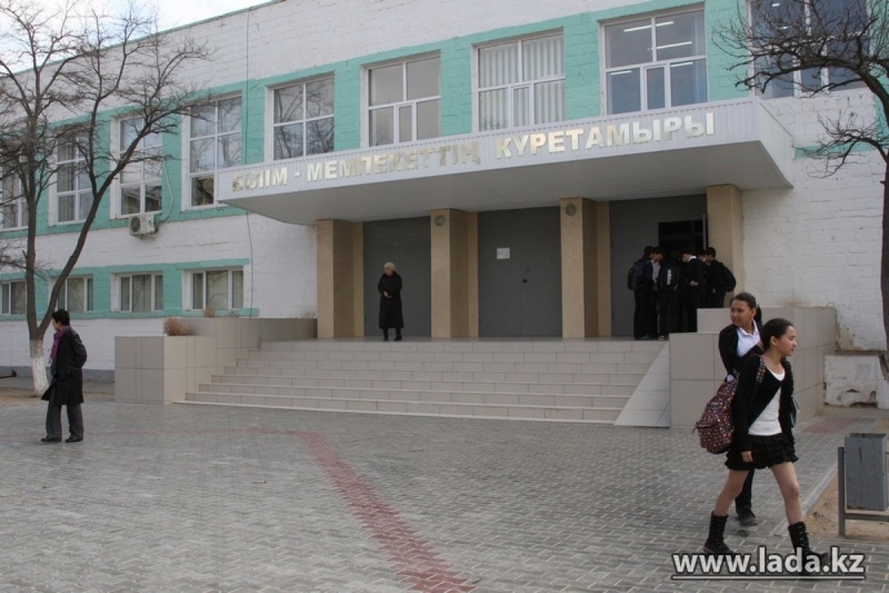 Школа в Актау, где произошла драка. Фото с сайта lada.kz