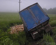 Двое россиян попали в аварию в Карагандинской области