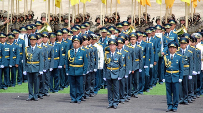 Репетиция военного парада. Фото ©Данияр Бозов