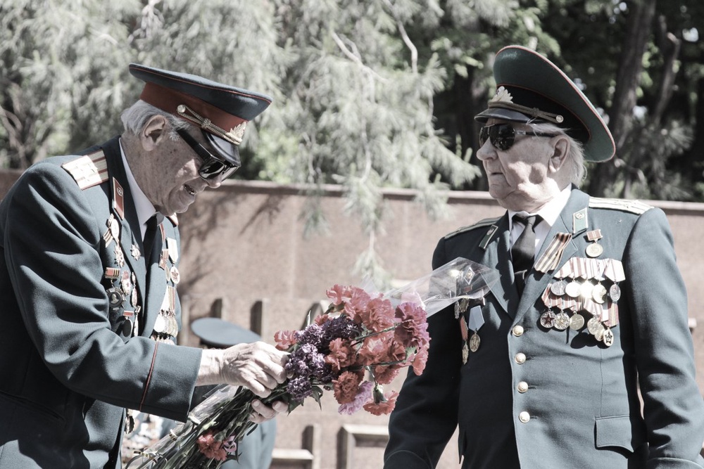 Празднование 68-й годовщины Победы в Великой Отечественной войне. ©Айжан Тугельбаева