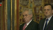 Президент Чехии пришел на официальный прием в стельку пьяным