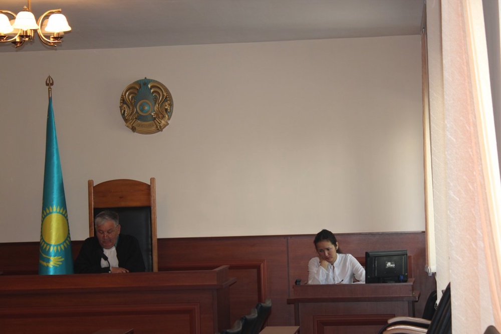  Судья Мейрам Жангуттинов. Фото Алтынай Жумжумина©
