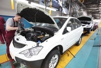 Сборка автомобилей марки SsangYong. Фото с сайта cas-agro.kz