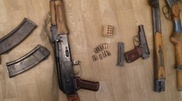 Автомобиль с арсеналом оружия задержан на трассе Алматы - Оскемен