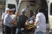 Полицейского сбили на пешеходном переходе в Уральске