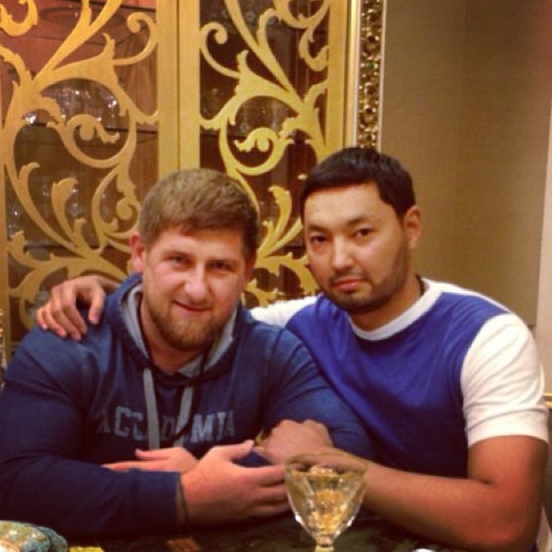 Кенес Ракишев и Рамзан Кадыров. Фото с сайта Instagram.com