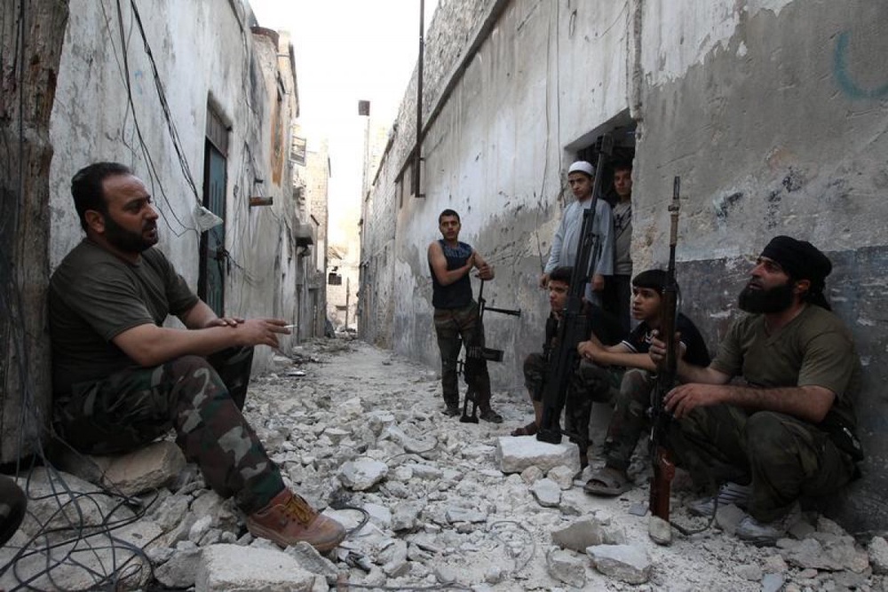 Сирийские повстанцы. Фото ©REUTERS