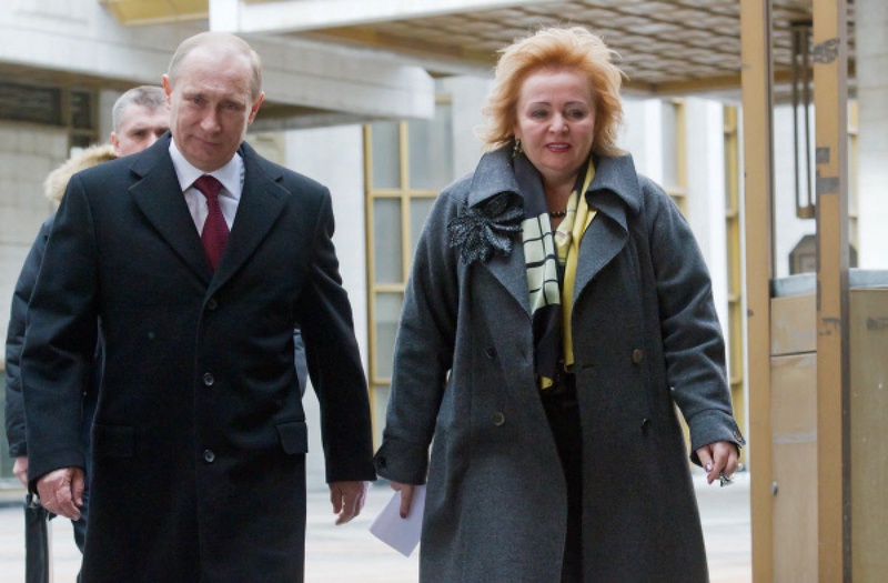 Владимир Путин и Людмила Путина. Фото РИА Новости©