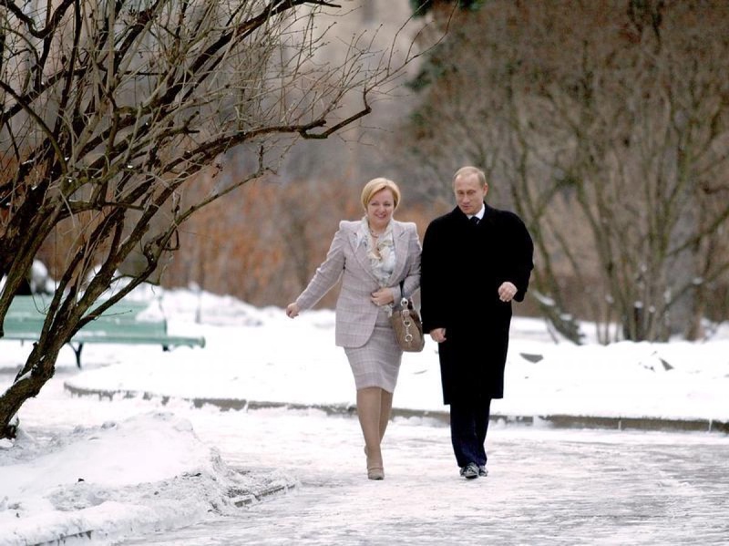 Людмила и Владимир Путины. Фото ©REUTERS