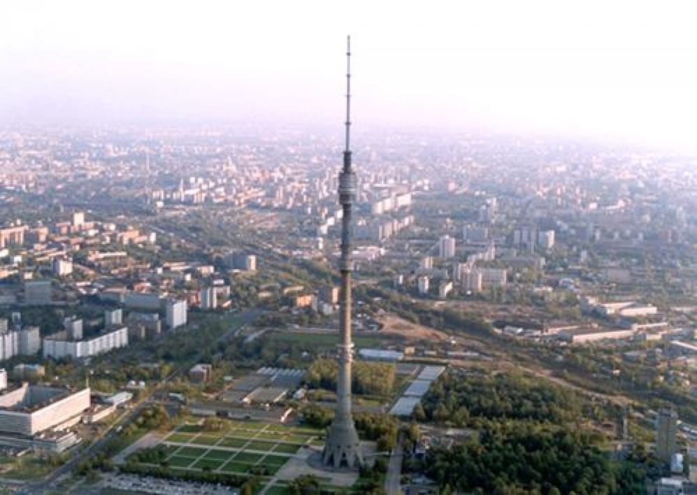 Останкинская башня. Фото с сайта tvtower.ru