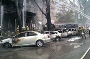 Пожар возле Rixos в Алматы ликвидирован