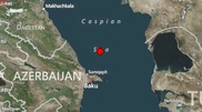Землетрясение магнитудой 3,5 произошло в Каспийском море