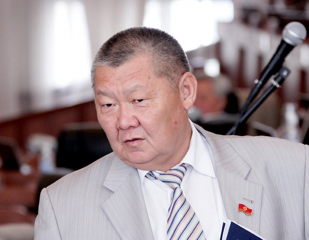 Вице премьер-министр по обороне, безопасности и вопросам границ КР Токон Мамытов. Фото с сайта kenesh.kg
