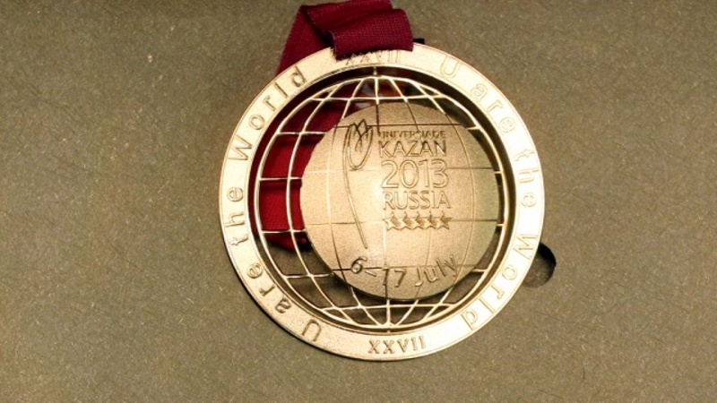 Золотая медаль Универсиады в Казани