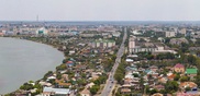 Ураганный ветер снес остановку в Кокшетау