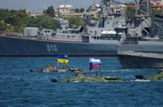 БТР армии Украины утопили во время репетиции парада в Севастополе