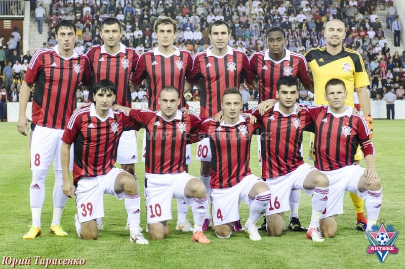 Футболисты клуба "Актобе". Фото с официального сайта команды.