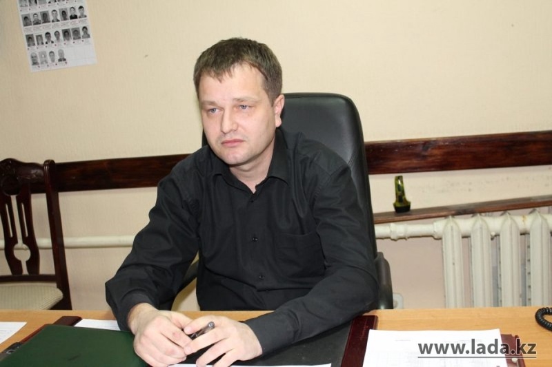 Начальник отдела криминальной полиции Актау Павел Тарабрин. Фото lada.kz