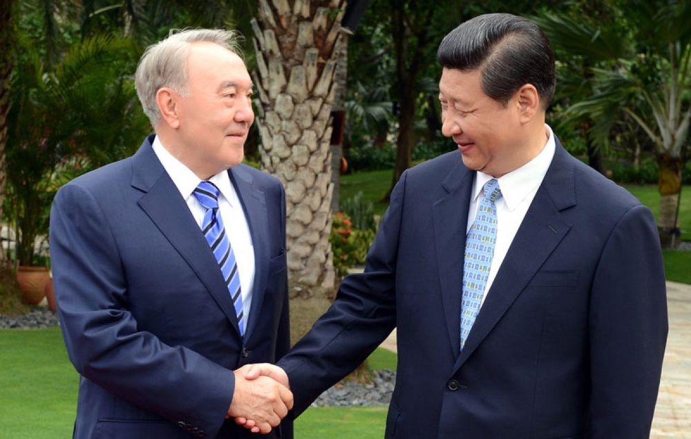 Президент Казахстана Нурсултан Назарбаев и Председатель Китайской Народной Республики Си Цзиньпин. Фото ©akorda.kz