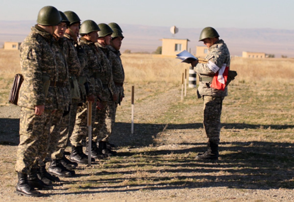 Военнослужащие армии Казахстана. Фото ©Ярослав Радловский