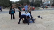 Полицейские Актау провели силовой захват