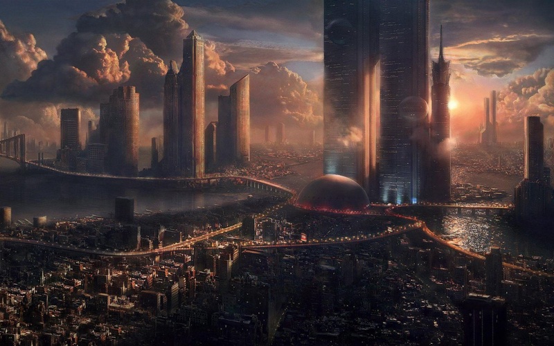 Мегаполис будущего. Фото ©lama.kz