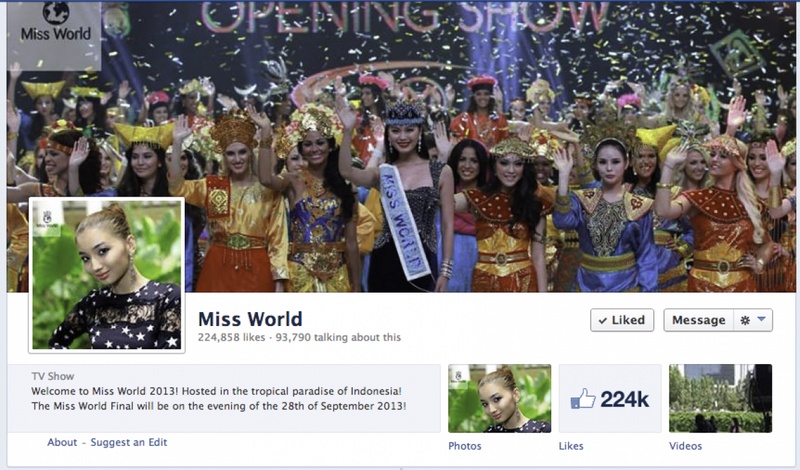 Фото Айнур Толеуовой оказалось на обложке официальной страницы "Мисс Мира"