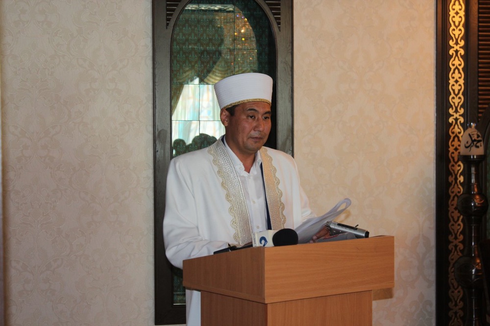 Верховный муфтий Казахстана Ержан кажы Малгажыулы. Фото Баубек Коныров©
