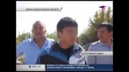 Жители ЮКО расправились с водителем за наезд на ногу