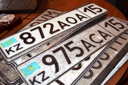 Злостный похититель госномеров с авто задержан в Петропавловске