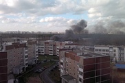 В Москве рухнул вертолет