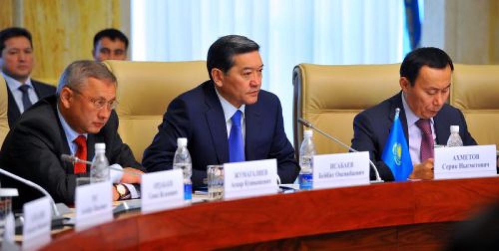 Четвертое заседание кыргызстанско-казахстанского Межгоссовета. Фото ©ПС Правительства КР