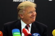 Репетицию конкурсанток "Мисс Вселенная-2013" в Москве посетил Дональд Трамп