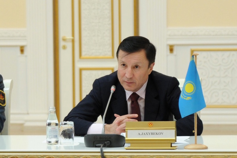 Министр обороны Казахстана Адильбек Джаксыбеков. Фото пресс-службы МО РК. 