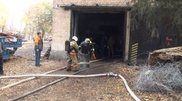На территории СИЗО в Алматы произошел пожар