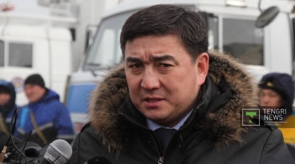 Вице-министр по чрезвычайным ситуациям Жанболат Смаилов.Фото ©Марат Абилов