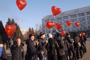 Всемирный день борьбы со СПИДом отметили шествием в Семее