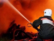 При пожаре на рынке в Алматинской области погибли 2 человека