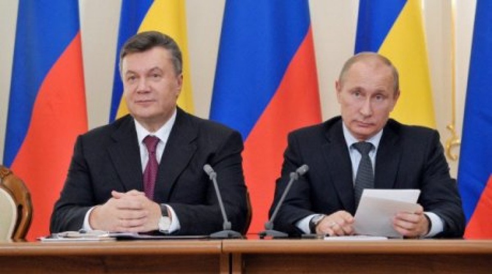 Виктор Янукович и Владимир Путин. Фото РИА Новости©