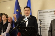 Саакашвили навестил митингующих на Майдане