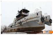 Рабочий погиб при пожаре на корабле в Уральске