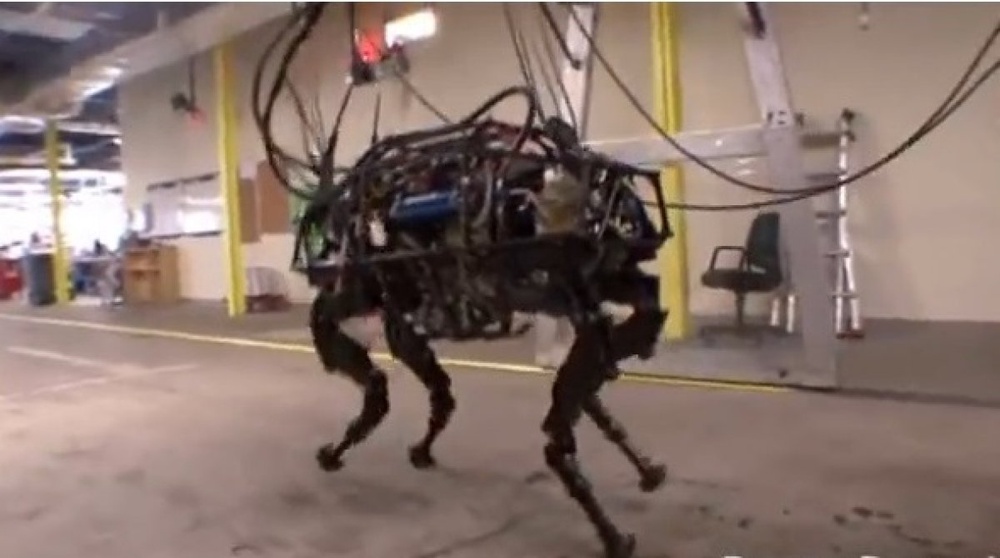 Скриншот с видео компании Boston Dynamics