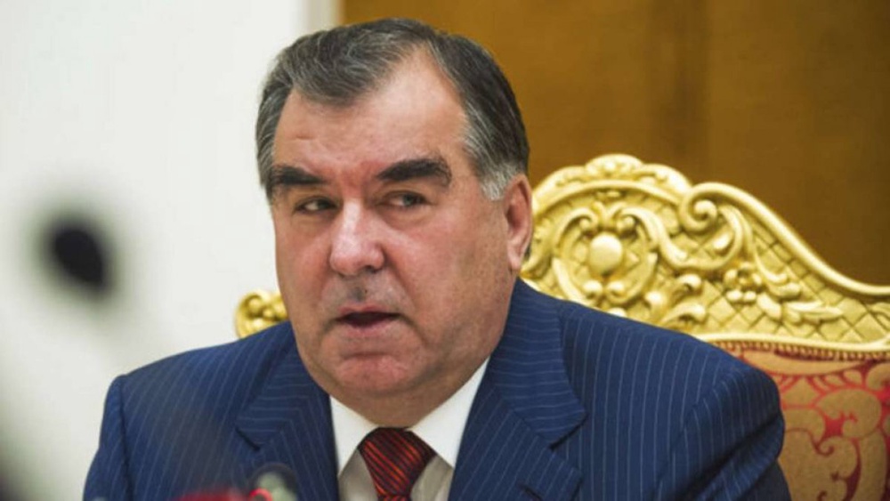 Президент Таджикистана Эмомали Рахмон. Фото bild.de